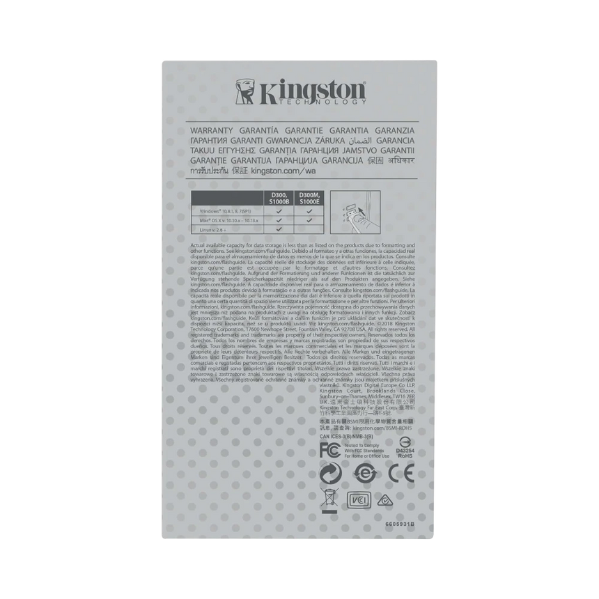 Kingston Ironkey S1000 128GB Encrypted USB Flash Drive — Being Shipped