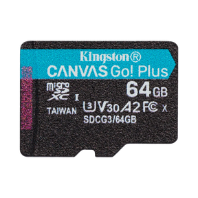 Kingston 64GB microSDXC Canvas Go Plus 170MB/s Memory Card with SD Adapter — Being Shipped
