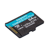 Kingston 64GB microSDXC Canvas Go Plus 170MB/s Memory Card with SD Adapter — Being Shipped