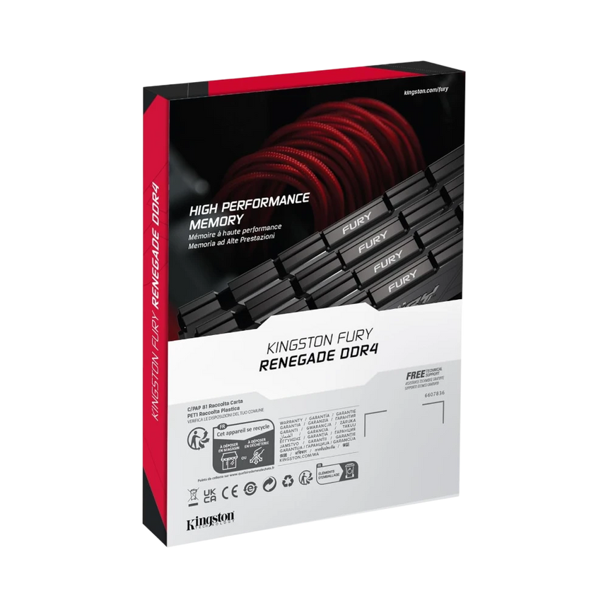Kingston FURY Renegade Black XMP 16GB DDR4 4600MT/s CL19 Memory Kit (2 x 8GB) — Being Shipped