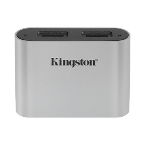 Kingston Workflow USB3.2 Gen1 Workflow Dual-Slot microSDHC/SDXC UHS-II Card Reader — Being Shipped