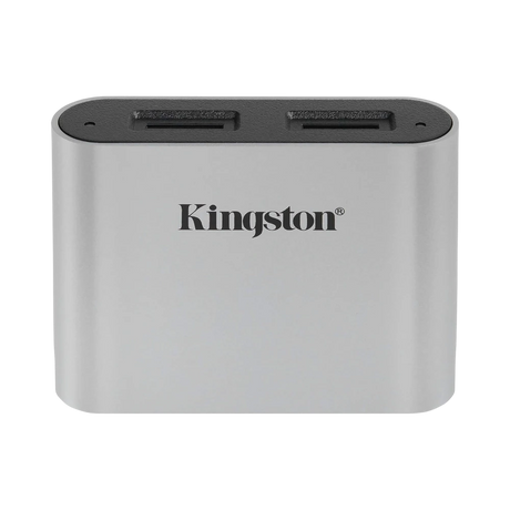 Kingston Workflow USB3.2 Gen1 Workflow Dual-Slot microSDHC/SDXC UHS-II Card Reader — Being Shipped
