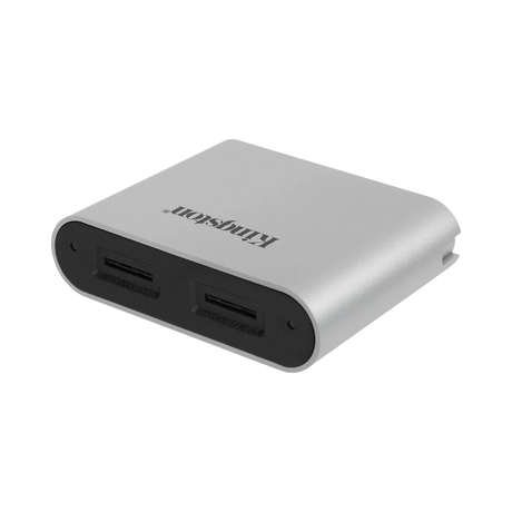 Kingston Workflow USB3.2 Gen1 Workflow Dual-Slot microSDHC/SDXC UHS-II Card Reader — Being Shipped