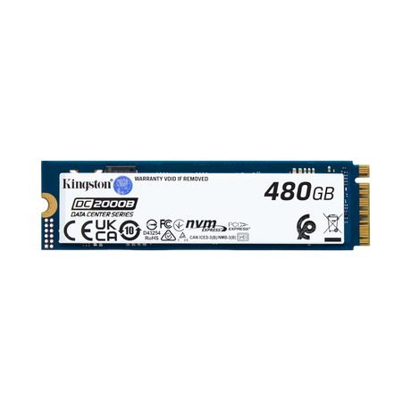 Kingston Data Center DC2000B 480GB M.2 2280 PCIe 4.0 NVMe Enterprise SSD — Being Shipped