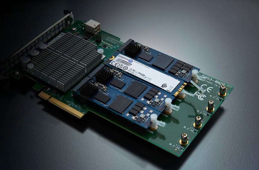 Kingston Data Center DC2000B 480GB M.2 2280 PCIe 4.0 NVMe Enterprise SSD — Being Shipped
