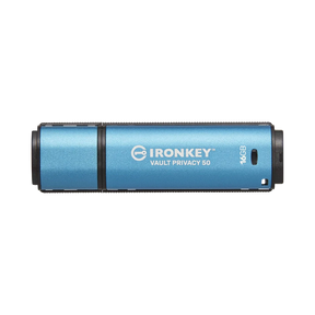Kingston IronKey Vault Privacy 50 128GB Multi-Password Encrypted USB Flash Drive — Being Shipped