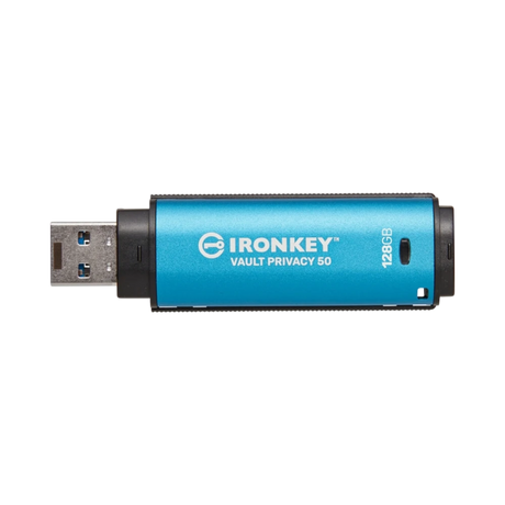 Kingston IronKey Vault Privacy 50 128GB Multi-Password Encrypted USB Flash Drive — Being Shipped