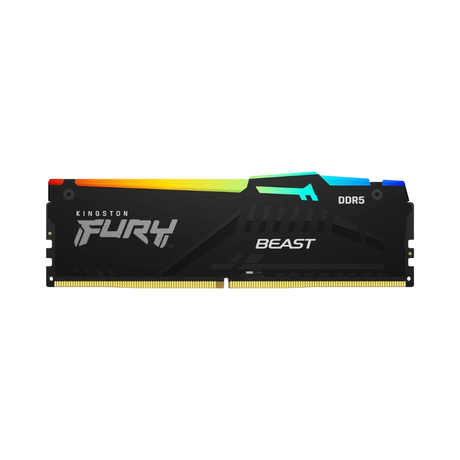 Kingston FURY Beast Black RGB XMP 128GB DDR5 5200MT/s CL40 Memory Kit (4 x 32GB) — Being Shipped
