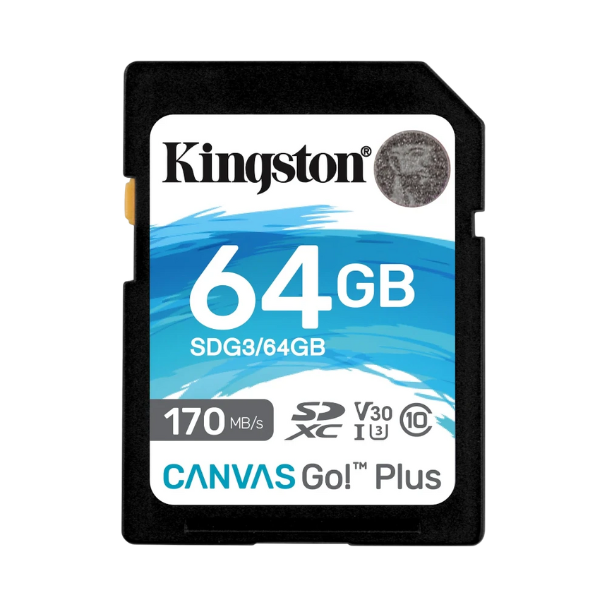 Kingston Canvas Go! Plus 128GB UHS-I SDXC Memory Card — Being Shipped