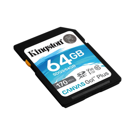 Kingston Canvas Go! Plus 128GB UHS-I SDXC Memory Card — Being Shipped