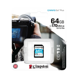 Kingston Canvas Go! Plus 128GB UHS-I SDXC Memory Card — Being Shipped