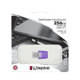 Kingston DataTraveler microDuo 3C 256GB USB-C & USB-A Flash Drive — Being Shipped
