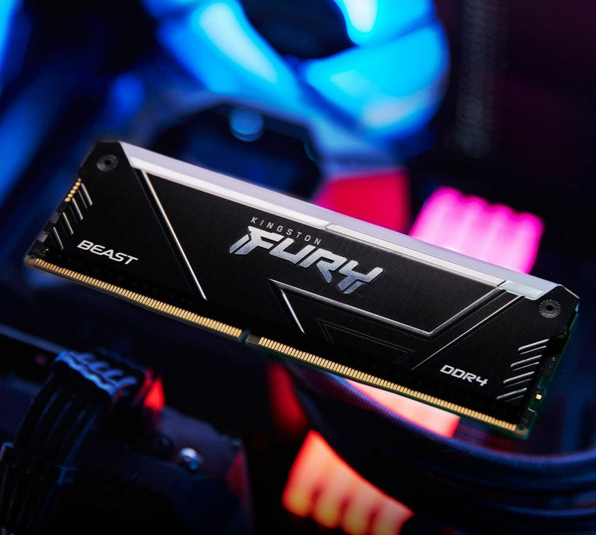Kingston Fury Beast RGB 64GB DDR4 3200MT/s CL16 DIMM Memory Kit (4 x 16GB) — Being Shipped