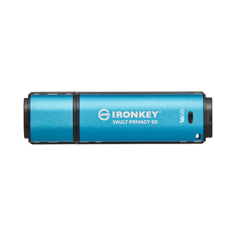Kingston IronKey Vault Privacy 50 Series 16GB USB-A 3.2 Gen 1 Flash Drive — Being Shipped