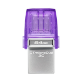 Kingston DataTraveler microDuo 3C 64GB 200MB/s USB 3.2 Gen 1 Flash Drive — Being Shipped