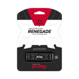 Kingston FURY Renegade 4TB M.2 2280 PCIe Gen 4.0 NVMe Internal Gaming SSD — Being Shipped