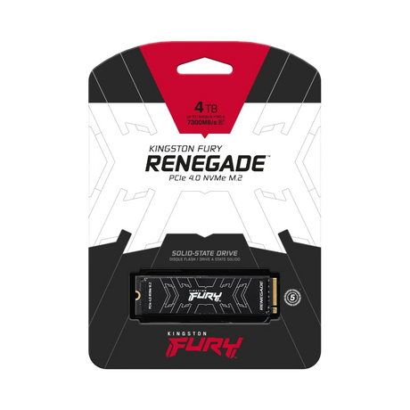 Kingston FURY Renegade 4TB M.2 2280 PCIe Gen 4.0 NVMe Internal Gaming SSD — Being Shipped