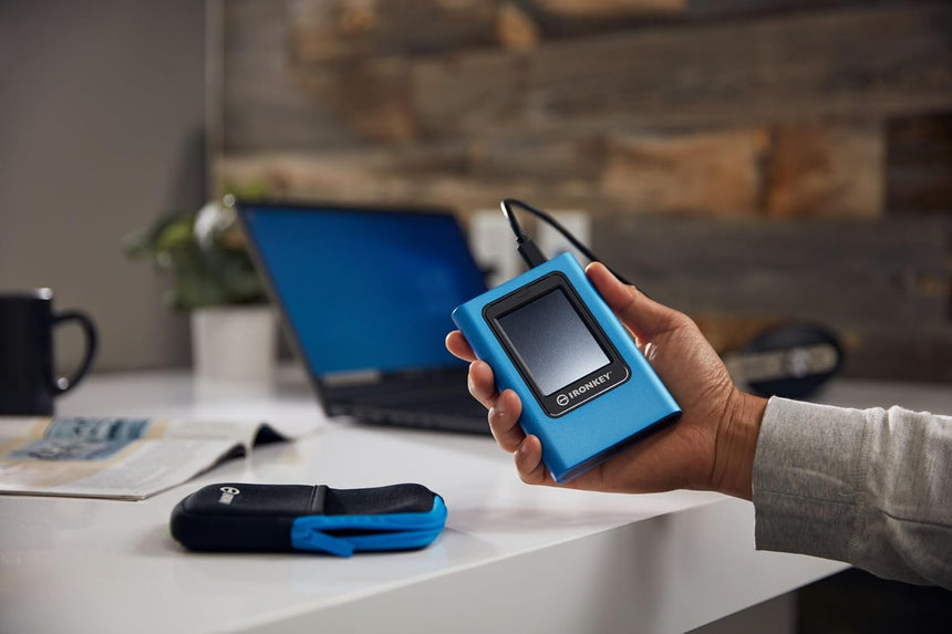 Kingston IronKey Vault Privacy 80 3.8TB Encrypted External SSD — Being Shipped