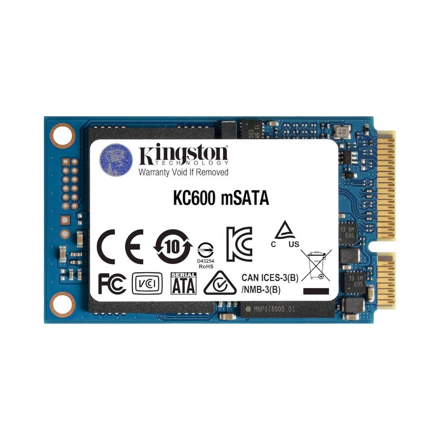 Kingston KC600 512GB mSATA SATA3 SSD — Being Shipped