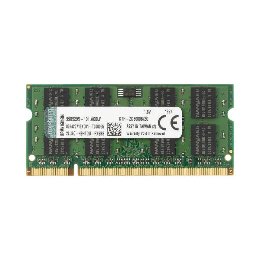 Kingston 2GB DDR2 667MT/s Non-ECC Unbuffered SODIMM Memory Module — Being Shipped