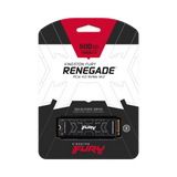 Kingston FURY Renegade 500GB  M.2 2280 PCIe 4.0 NVMe Internal SSD — Being Shipped