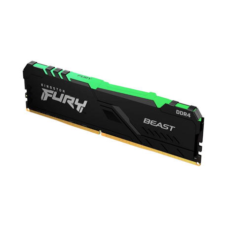 Kingston FURY Beast Black RGB XMP 64GB DDR4 3200MT/s CL16 (4 x 16GB) — Being Shipped
