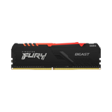 Kingston FURY Beast Black RGB XMP 64GB DDR4 3200MT/s CL16 (4 x 16GB) — Being Shipped