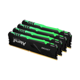 Kingston FURY Beast Black RGB XMP 64GB DDR4 3200MT/s CL16 (4 x 16GB) — Being Shipped