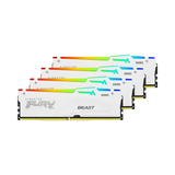 Kingston FURY Beast White RGB XMP 64GB DDR5 5200MT/s CL40 Memory Kit (4 x 16GB) — Being Shipped