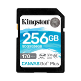 Kingston Canvas Go! Plus 256GB UHS-I SDXC Memory Card — Being Shipped