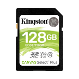 Kingston Canvas Select Plus 128GB UHS-I SDXC Memory Card — Being Shipped