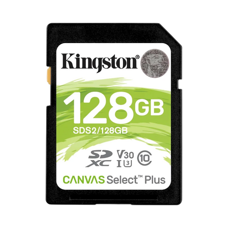 Kingston Canvas Select Plus 128GB UHS-I SDXC Memory Card — Being Shipped