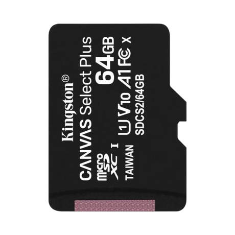 Kingston Canvas Select Plus 64GB UHS-I microSDXC Memory Card with SD Adapter (3-Pack) — Being Shipped