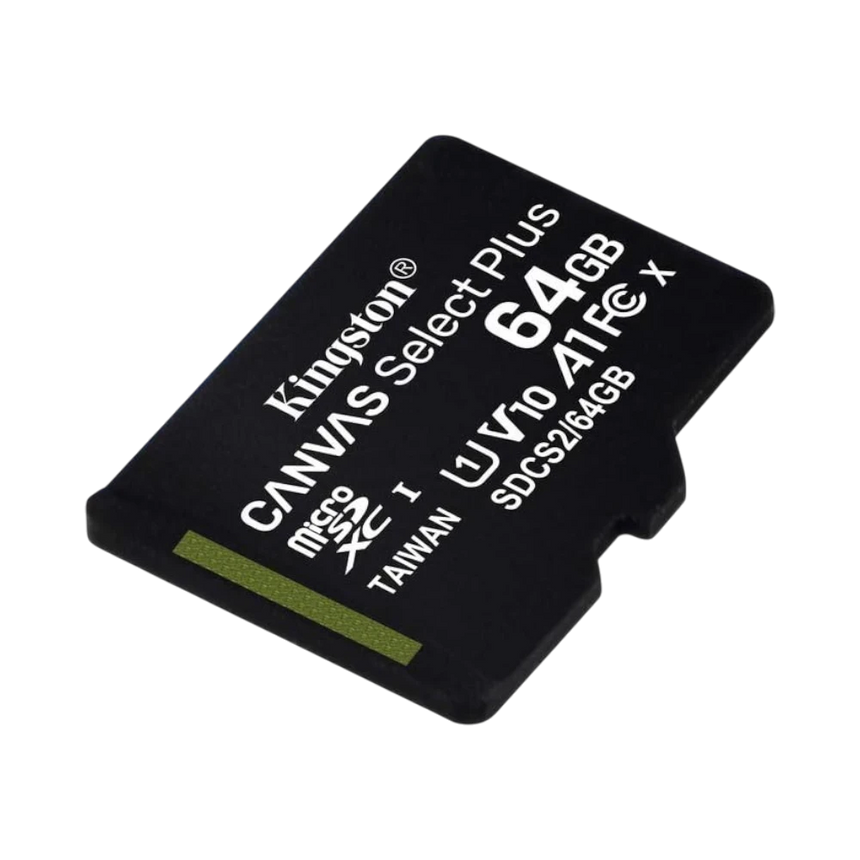 Kingston Canvas Select Plus 64GB UHS-I microSDXC Memory Card with SD Adapter (3-Pack) — Being Shipped