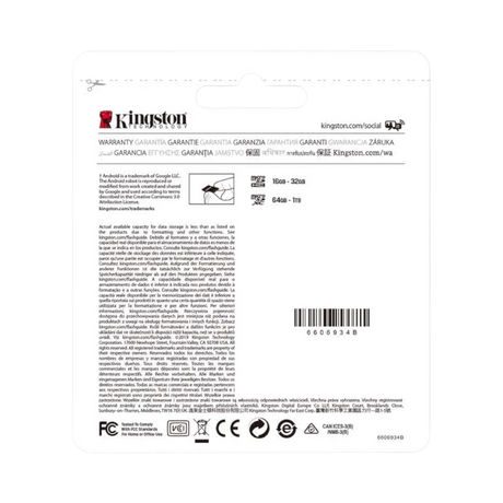 Kingston Canvas Select Plus 64GB UHS-I microSDXC Memory Card with SD Adapter (3-Pack) — Being Shipped