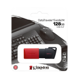 Kingston DataTraveler Exodia M 128GB USB Flash Drive (Red) — Being Shipped