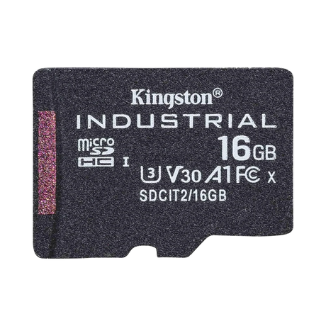 Kingston Industrial 16GB microSDHC C10 A1 pSLC Memory Card — Being Shipped