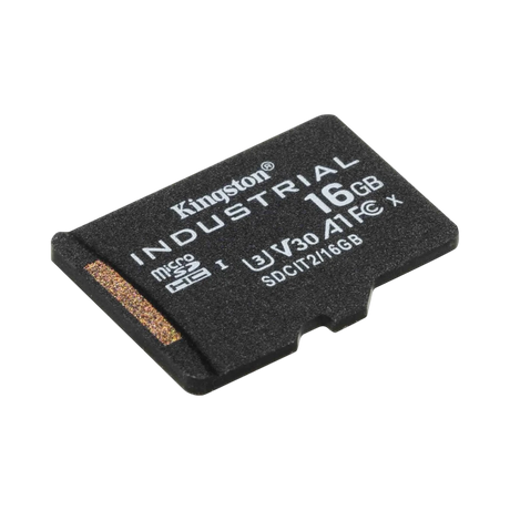 Kingston Industrial 16GB microSDHC C10 A1 pSLC Memory Card — Being Shipped