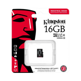 Kingston Industrial 16GB microSDHC C10 A1 pSLC Memory Card — Being Shipped