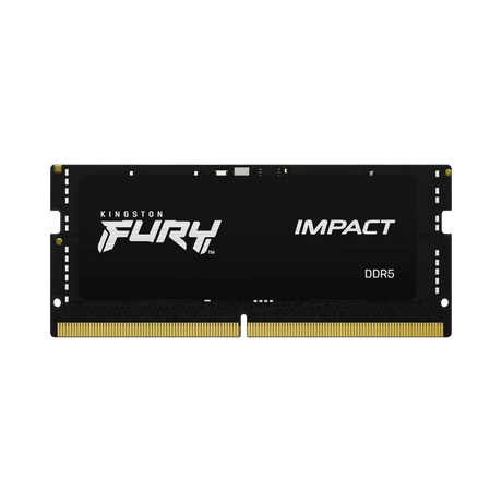 Kingston FURY Impact Black PnP 64GB DDR5 4800MT/s CL38 Memory Kit (2 x 32GB) — Being Shipped