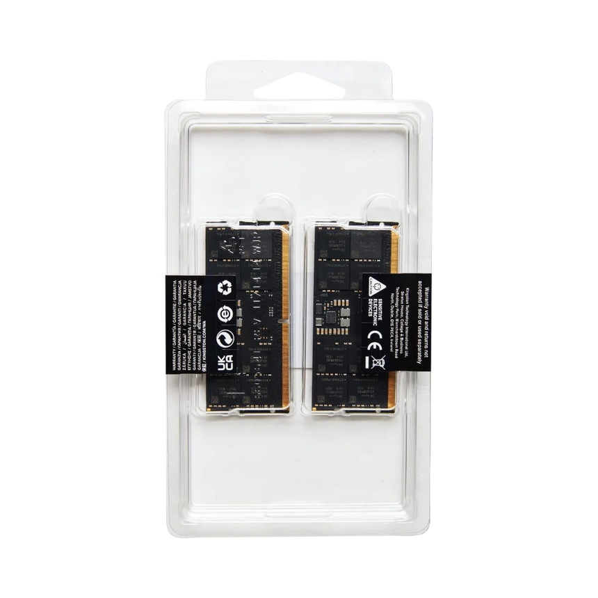 Kingston FURY Impact Black PnP 64GB DDR5 4800MT/s CL38 Memory Kit (2 x 32GB) — Being Shipped