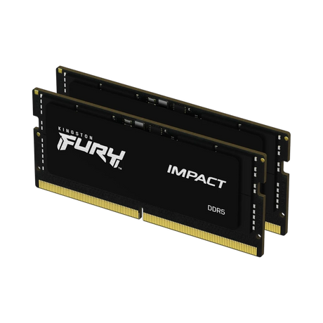 Kingston FURY Impact Black PnP 64GB DDR5 4800MT/s CL38 Memory Kit (2 x 32GB) — Being Shipped