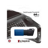 Kingston DataTraveler Exodia M 64GB USB Flash Drive (Blue) — Being Shipped