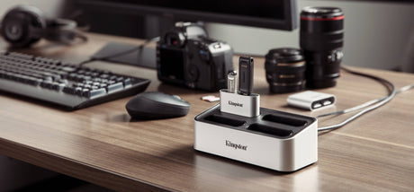 Kingston Workflow Station USB 3.2 Gen 2 Dock with USB Mini Hub — Being Shipped