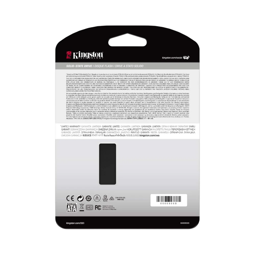 Kingston KC600 1024GB 2.5" SATA 6Gb/s Internal SSD — Being Shipped