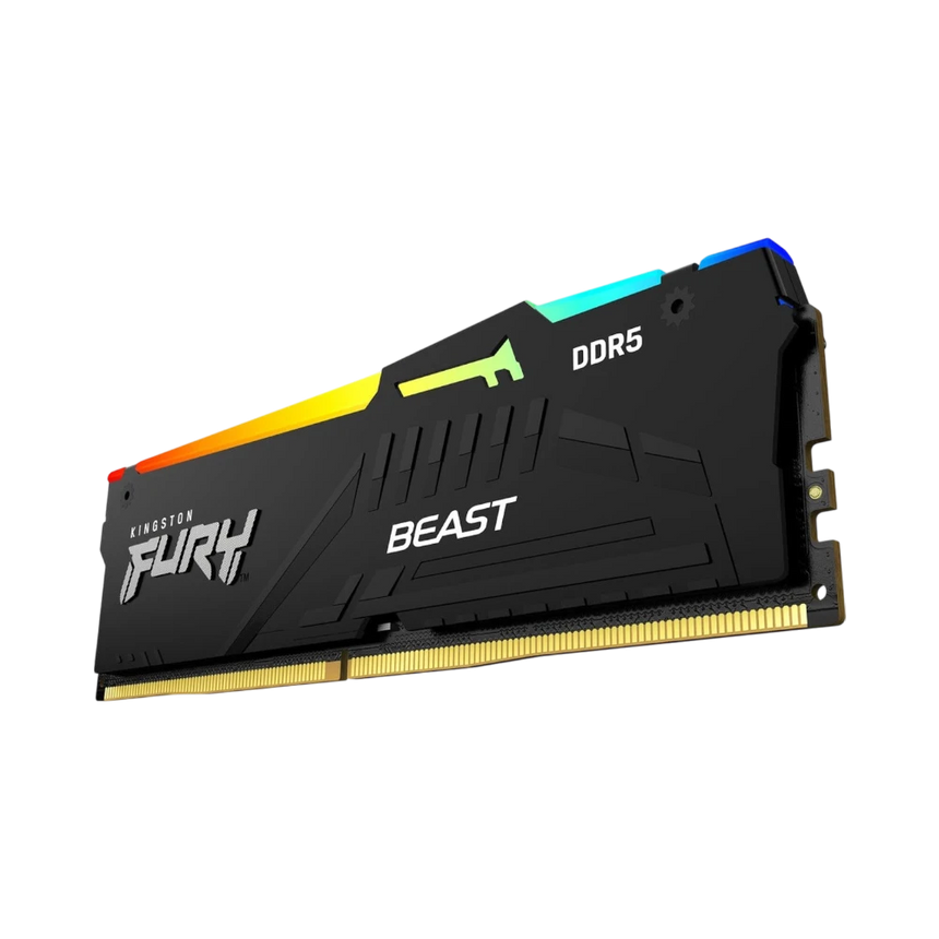 Kingston FURY Beast Black RGB XMP 64GB DDR5 5600MT/s CL40 Memory Kit (2 x 32GB) — Being Shipped