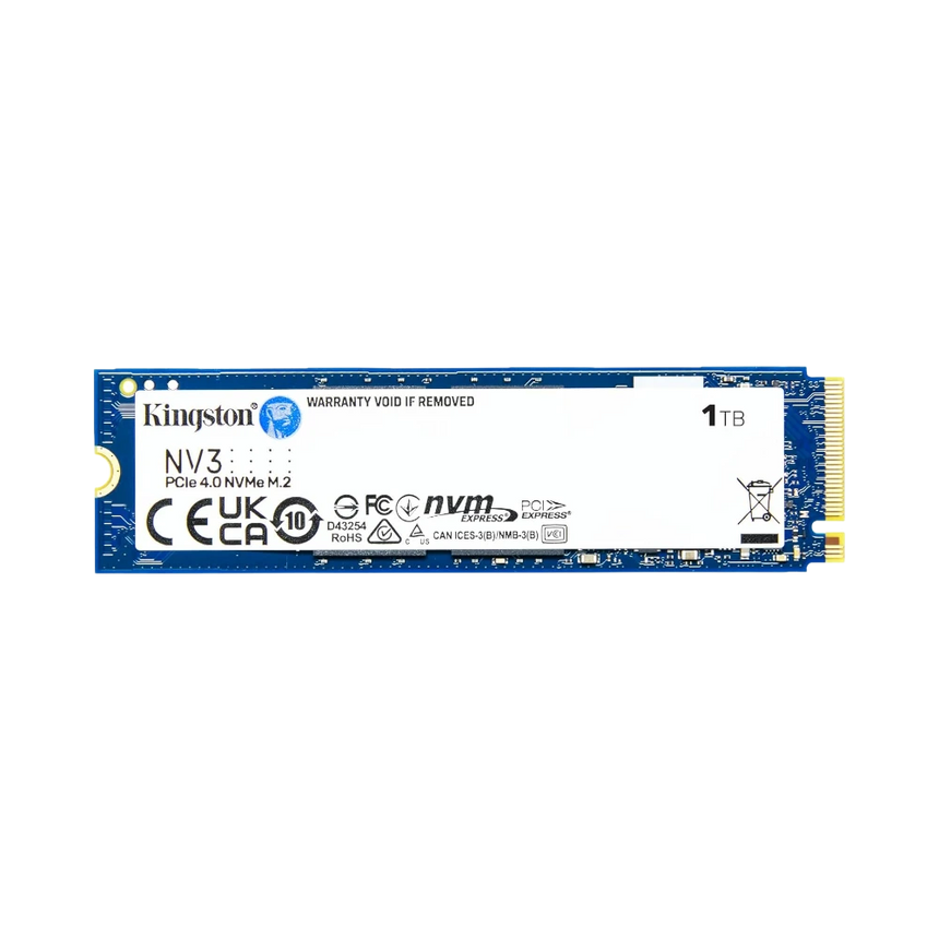 Kingston 1TB  M.2 2280 6000 MB/s NV3 NVMe PCIe 4.0 SSD — Being Shipped