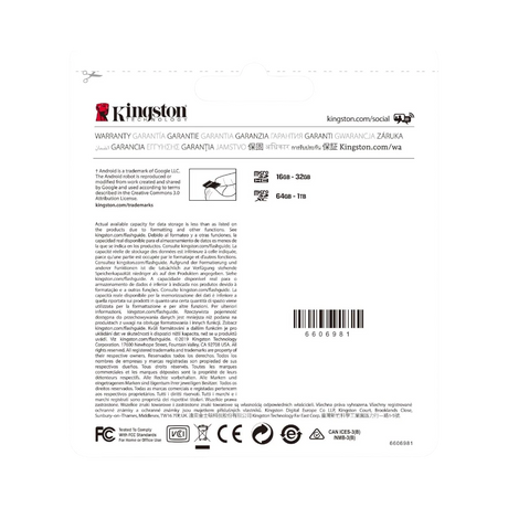Kingston Canvas Select Plus 64GB UHS-I microSDXC Memory Card with SD Adapter (2-Pack) — Being Shipped