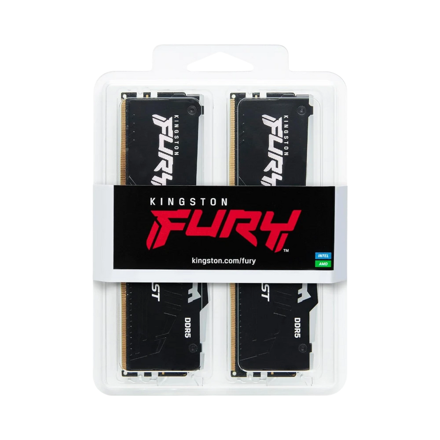 Kingston FURY Beast Black EXPO 64GB DDR5 5200MT/s CL36 Memory Kit (2 x 32GB) — Being Shipped