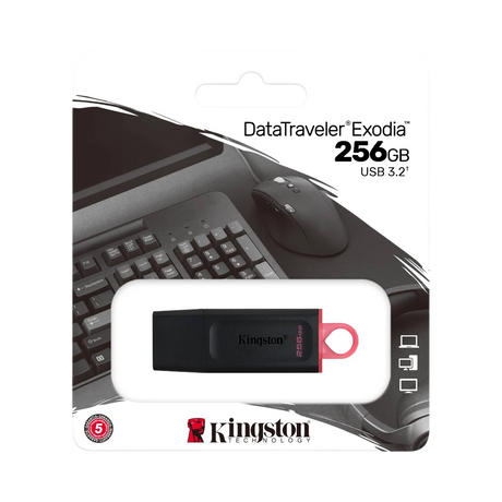 Kingston DataTraveler Exodia 256GB USB 3.2 Flash Drive — Being Shipped